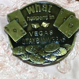 Las Vegas Metal Ref Magnet